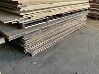 Partij divers houten plaatmateriaal - afbeelding 3 van  8