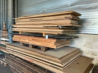 Partij divers houten plaatmateriaal - afbeelding 6 van  8