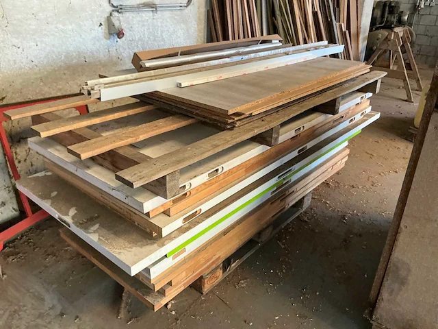 Partij divers houten plaatmateriaal - afbeelding 8 van  8