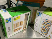 Partij divers houten speelgoed - afbeelding 1 van  3