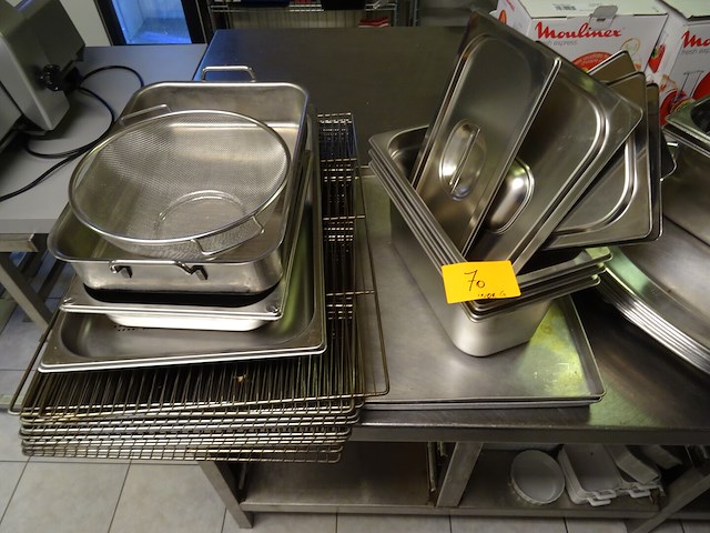 Partij divers inox - afbeelding 1 van  4