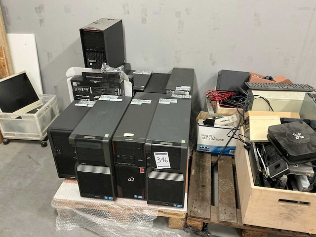 Partij divers it materiaal - afbeelding 3 van  4