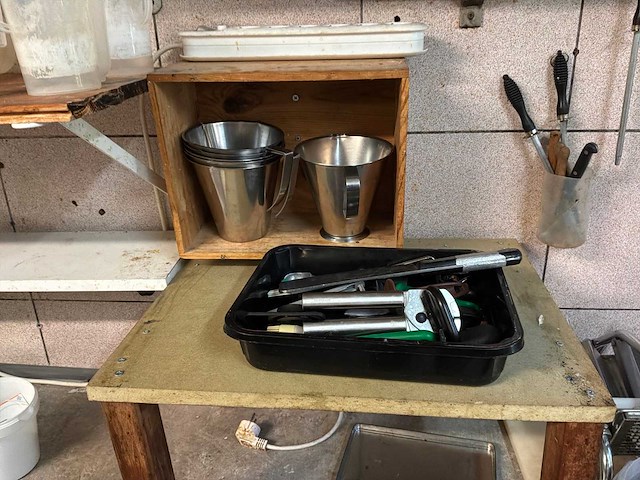 Partij divers keuken materiaal - afbeelding 13 van  32