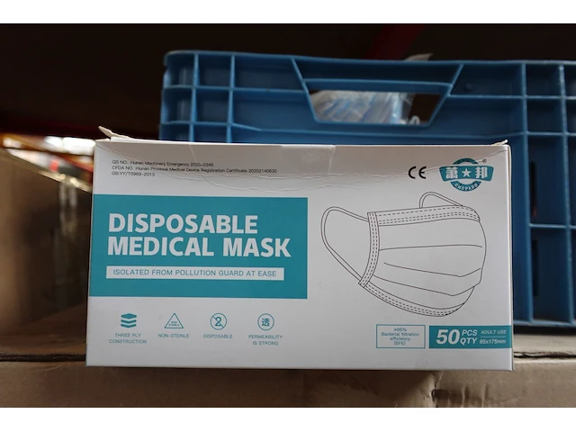 Partij divers keukenpapier en mondmaskers - afbeelding 15 van  17