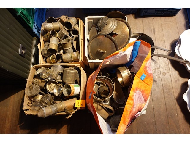 Partij divers koper/messing - afbeelding 1 van  6