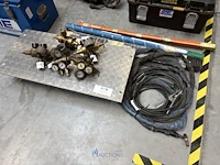 Partij divers lasmateriaal