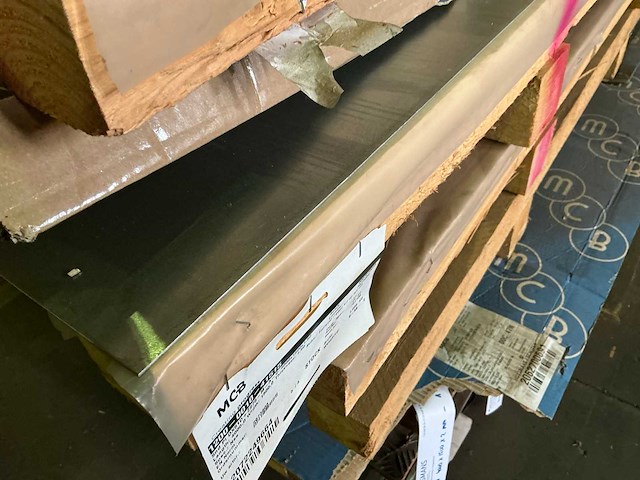 Partij divers metaalplaatrestanten - afbeelding 3 van  6