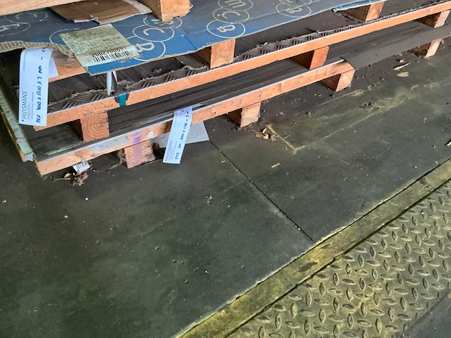 Partij divers metaalplaatrestanten - afbeelding 5 van  6