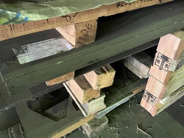 Partij divers metaalplaatrestanten - afbeelding 2 van  4