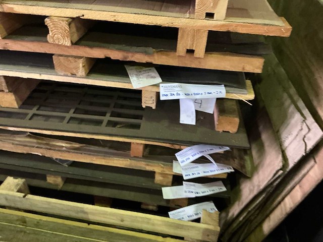 Partij divers metaalplaatrestanten - afbeelding 3 van  4