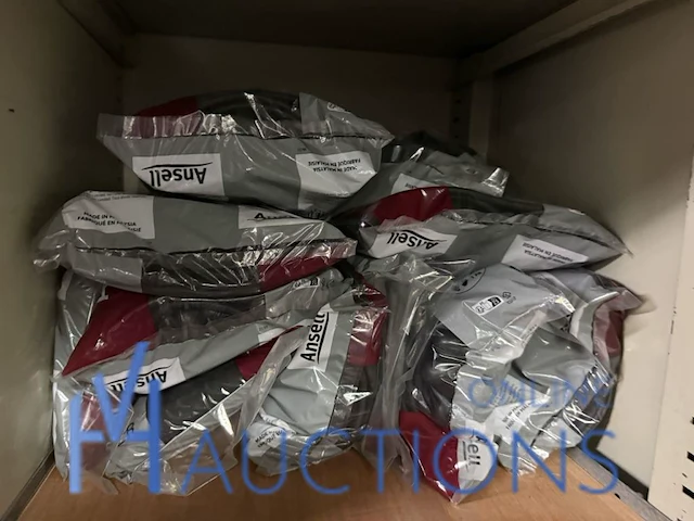 Partij divers metalen, filters en handschoenen ansell - afbeelding 10 van  21