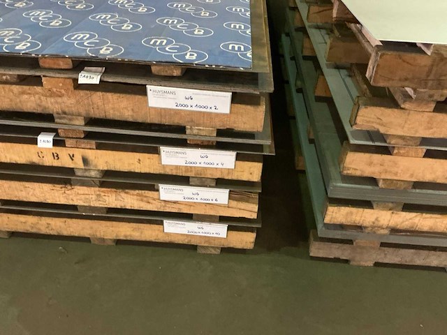 Partij divers metalen plaatmateriaal - afbeelding 5 van  5