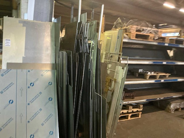 Partij divers metalen plaatmateriaal - afbeelding 7 van  7