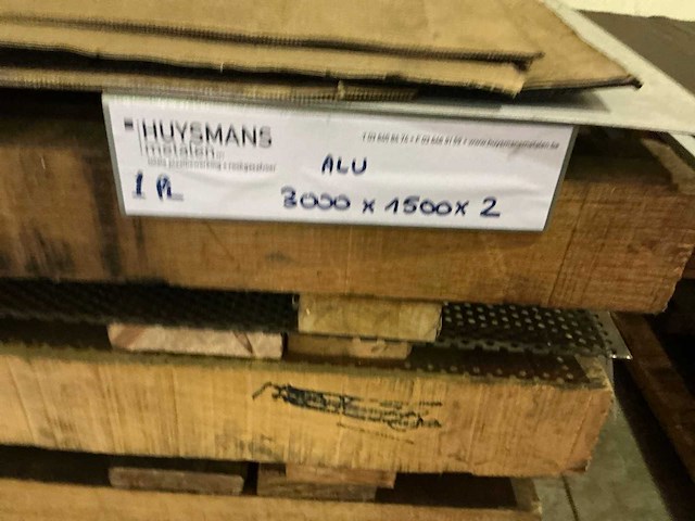 Partij divers metalen plaatmateriaal - afbeelding 7 van  7