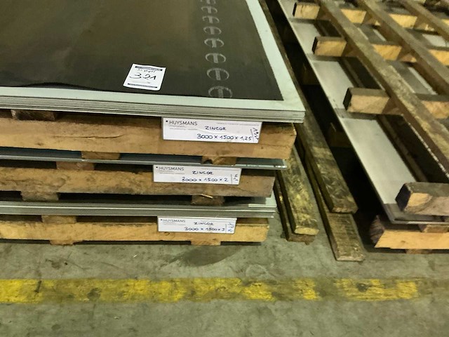 Partij divers metalen plaatmateriaal - afbeelding 3 van  7