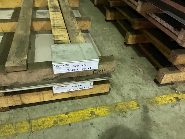 Partij divers metalen plaatmateriaal - afbeelding 5 van  7