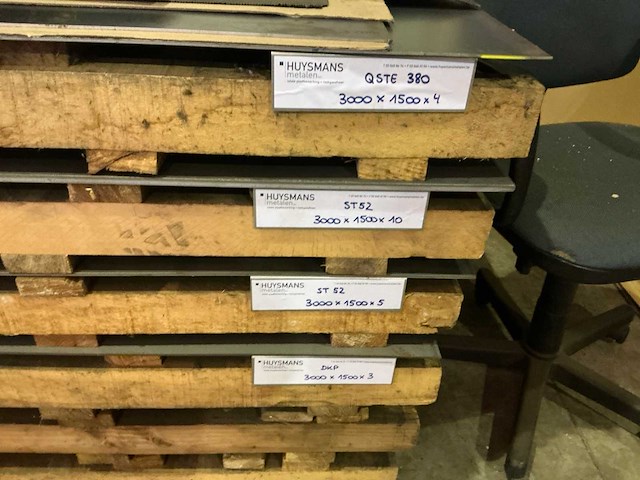 Partij divers metalen plaatmateriaal - afbeelding 7 van  7