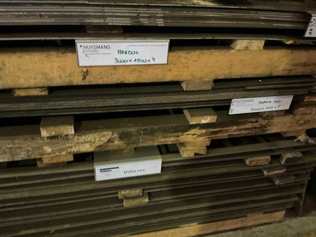 Partij divers metalen plaatmateriaal - afbeelding 7 van  8