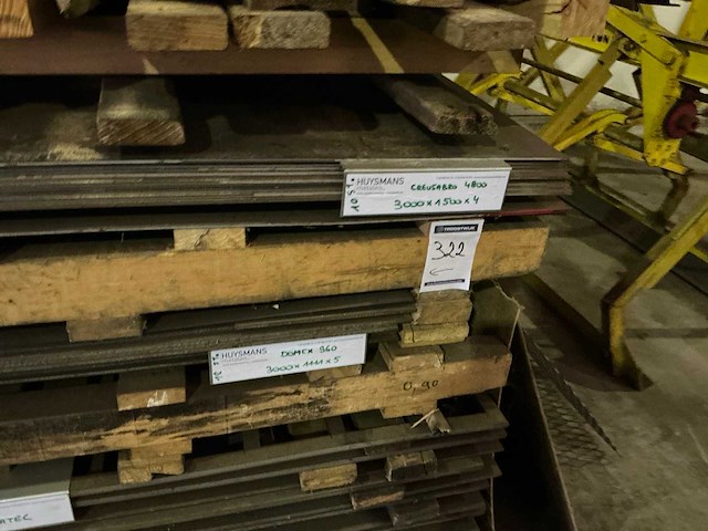 Partij divers metalen plaatmateriaal - afbeelding 8 van  8