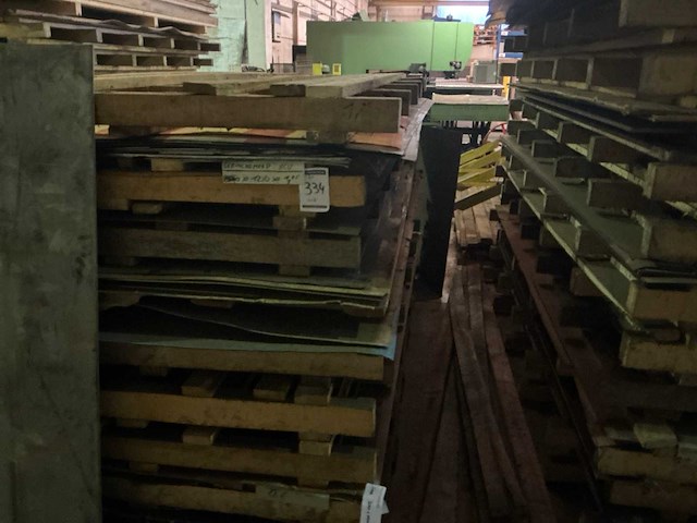 Partij divers metalen plaatmateriaal - afbeelding 2 van  3