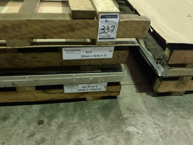 Partij divers metalen plaatmateriaal - afbeelding 3 van  9