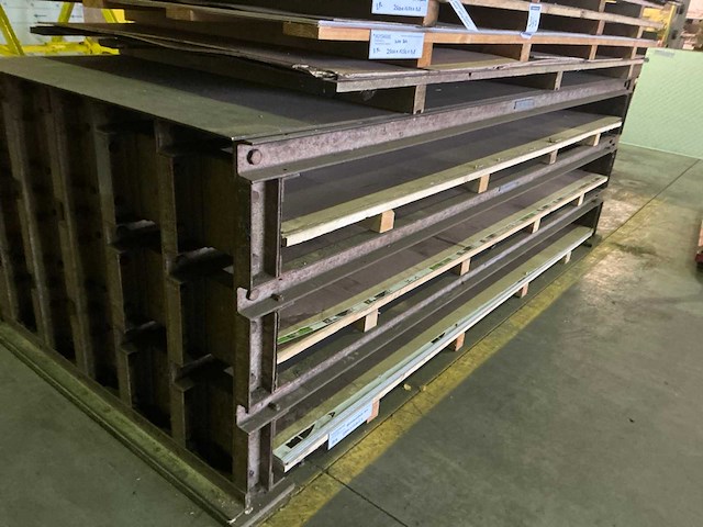 Partij divers metalen plaatmateriaal - afbeelding 2 van  4