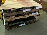 Partij divers metalen plaatmateriaal - afbeelding 3 van  4