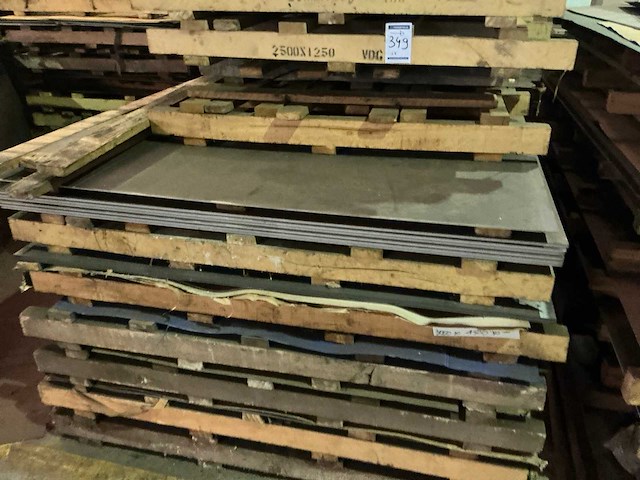 Partij divers metalen plaatmateriaal - afbeelding 2 van  6