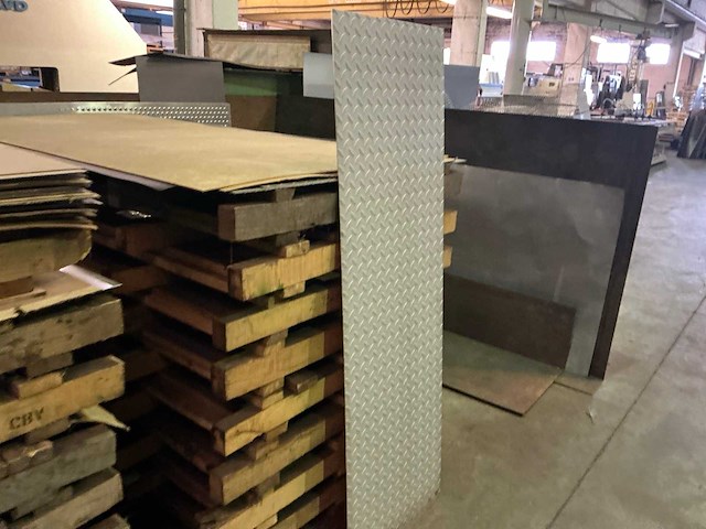 Partij divers metalen plaatmateriaal - afbeelding 3 van  4