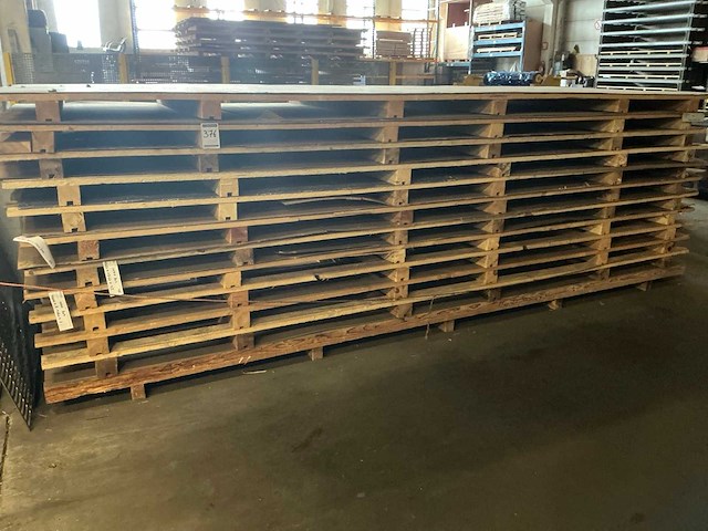 Partij divers metalen plaatmateriaal - afbeelding 1 van  4