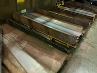 Partij divers metalen plaatmateriaalrestanten - afbeelding 6 van  9