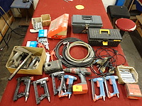 Partij divers pneumatisch gereedschap + handgereedschap - afbeelding 1 van  10