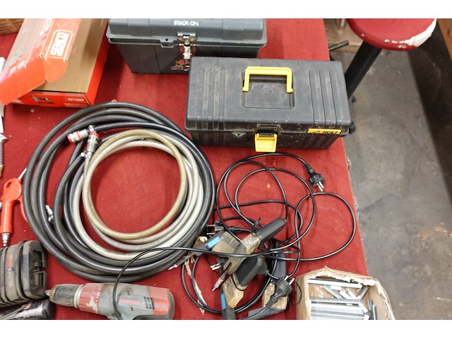 Partij divers pneumatisch gereedschap + handgereedschap - afbeelding 6 van  10