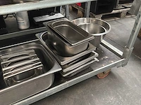 Partij divers rvs keukenmateriaal - afbeelding 7 van  12