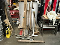 Partij divers steelgereedschap