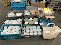 Partij divers tafelporselein - afbeelding 1 van  9