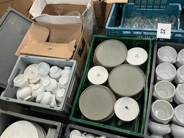 Partij divers tafelporselein - afbeelding 5 van  9