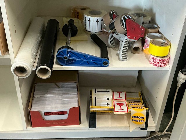 Partij divers verpakkingsmateriaal - afbeelding 3 van  6