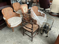 Partij divers vintage meubilair en huisraad - afbeelding 3 van  24