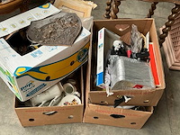 Partij divers vintage meubilair en huisraad - afbeelding 16 van  24