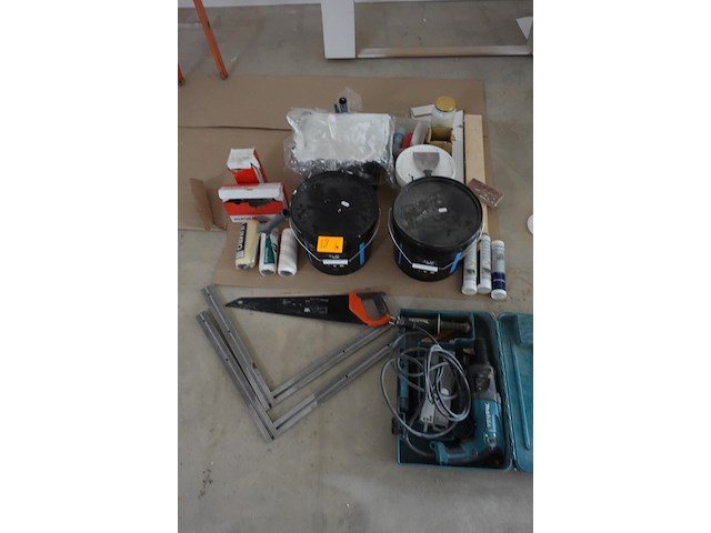 Partij divers werkmateriaal - afbeelding 1 van  8
