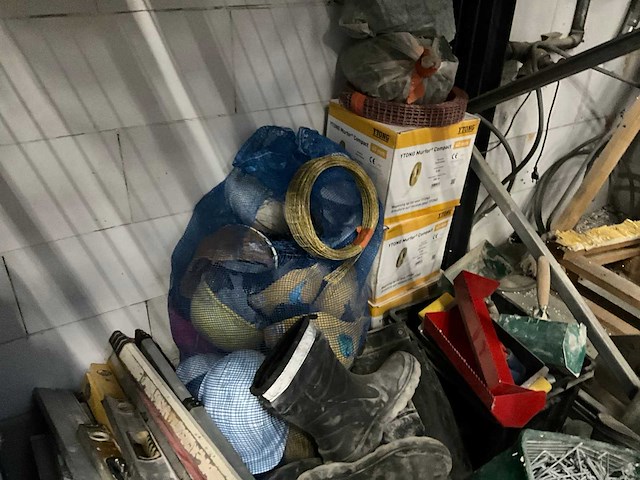 Partij diverse aannemersmaterialen - afbeelding 5 van  8