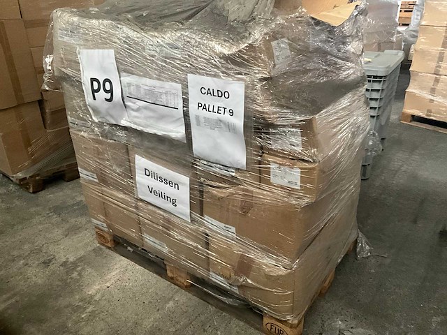 Partij diverse afdekkappen en glasondervullingen caldo (7795 stuks) - (kp1010) - afbeelding 1 van  7