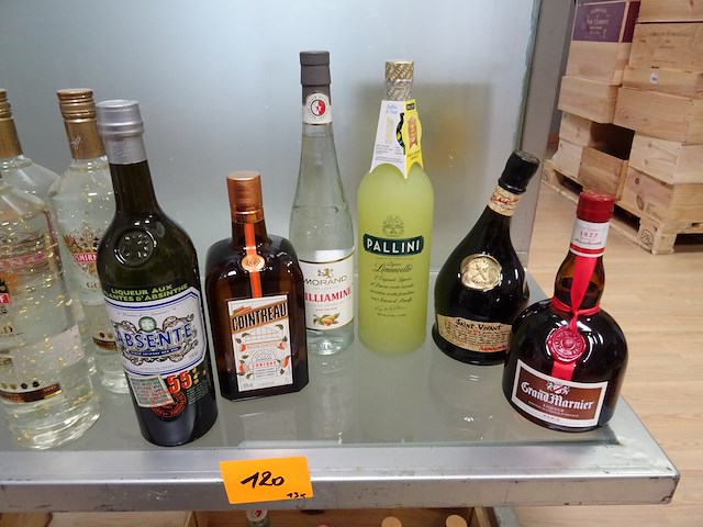 Partij diverse alcoholische dranken - afbeelding 2 van  4