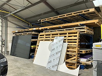 Partij diverse aluminium en pvc platen - afbeelding 5 van  15