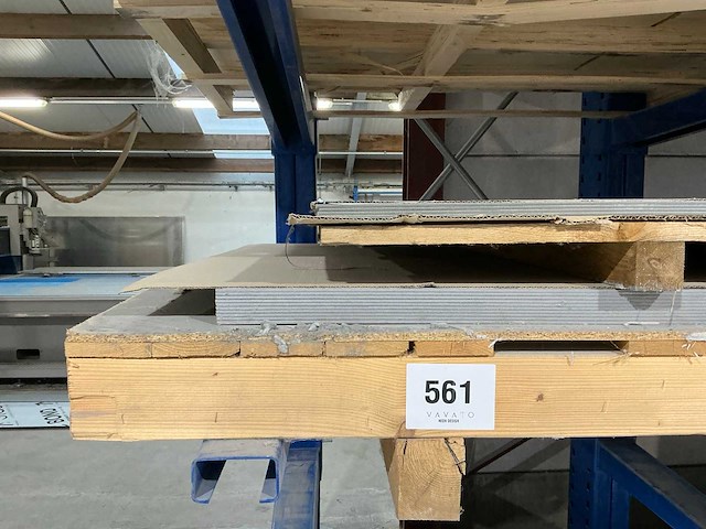 Partij diverse aluminium en pvc platen - afbeelding 12 van  15