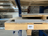 Partij diverse aluminium en pvc platen - afbeelding 12 van  15