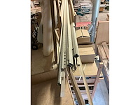 Partij diverse aluminium en pvc profielen - afbeelding 5 van  13