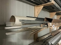 Partij diverse aluminium en pvc profielen - afbeelding 7 van  13