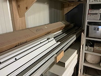 Partij diverse aluminium en pvc profielen - afbeelding 13 van  13